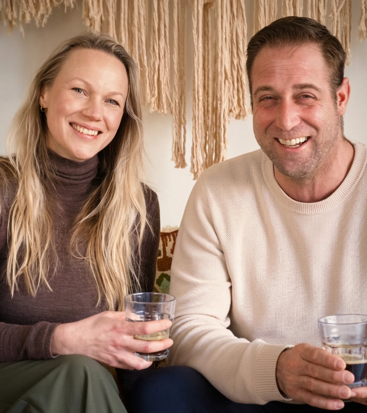 Stem en trainingsacteurs Jennifer van Brenk en Ludo van der winkel